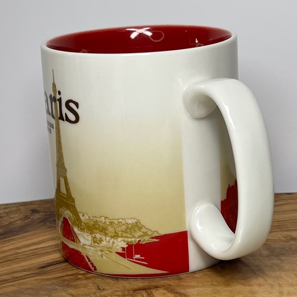 Starbucks Paris Mug Collector Series France Coffee Mug 2010 16oz EUC - Picture 4 of 12